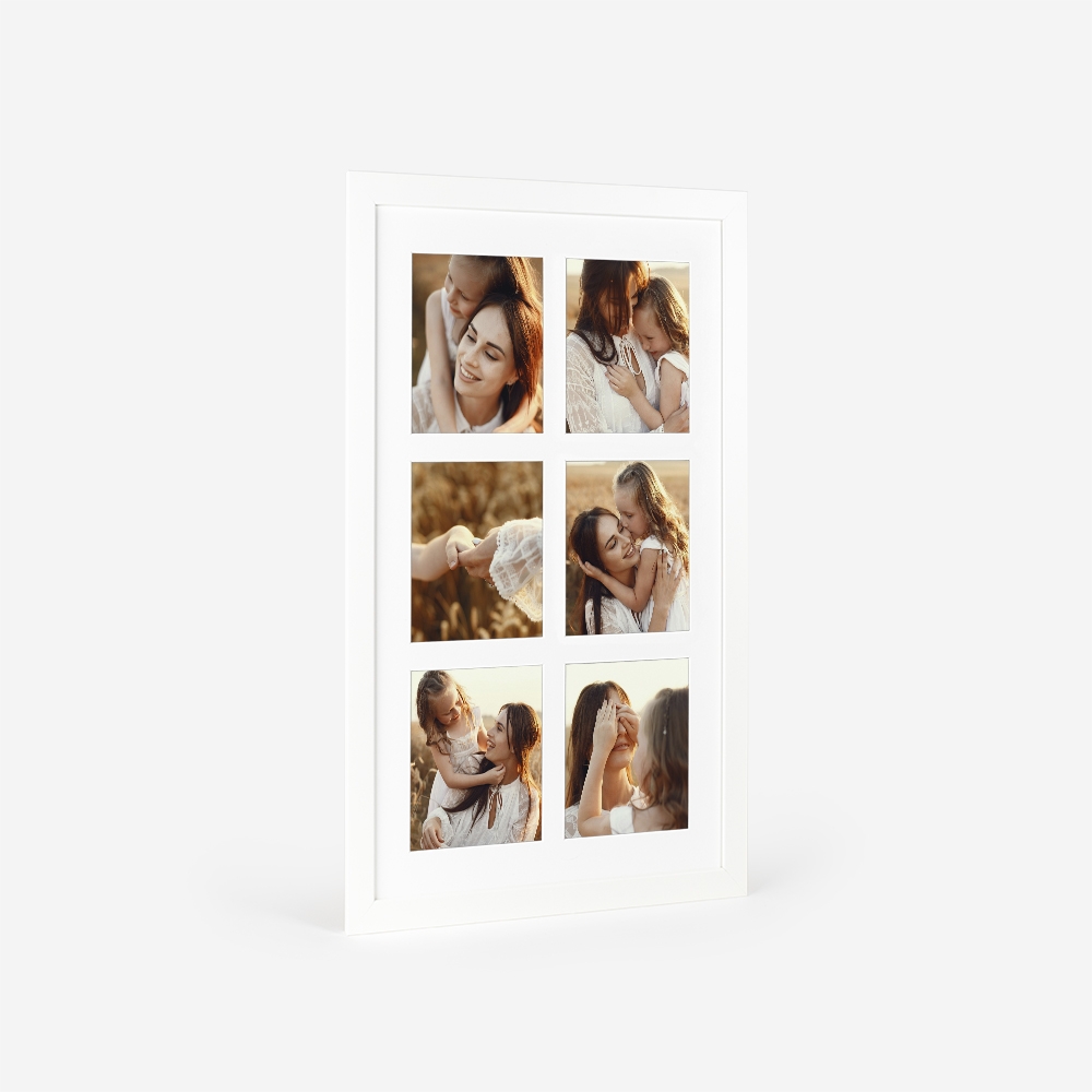 Quadro Collage Branco Dreambooks 2